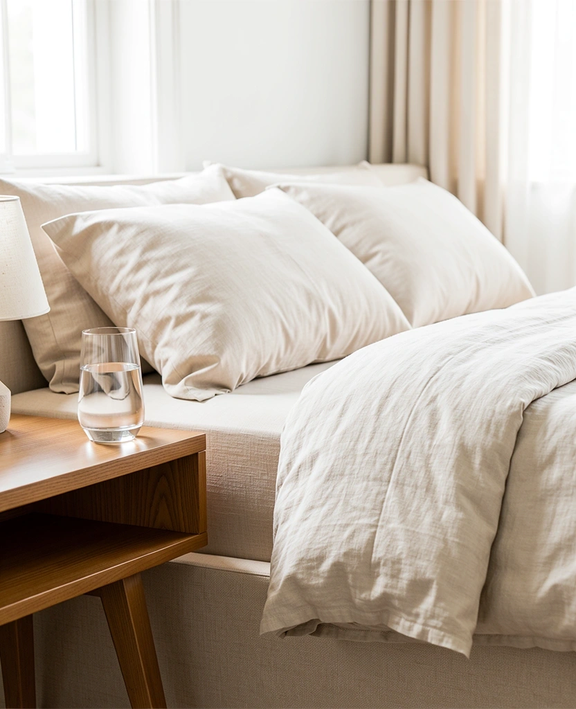 Environnement de repos apaisant pour un sommeil optimisé